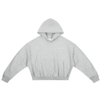 Gray hoodie with 'REVIVALATHLETIC' text on a white background