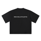 Black t-shirt on a white background