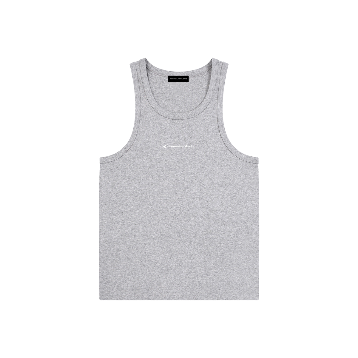 SWOOSH RIBBED TANK TOP